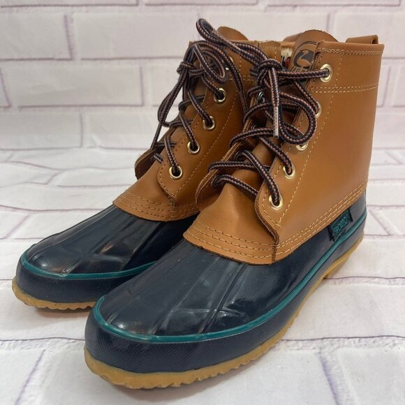 Sporto Duck Elana Boots Thermolite Waterproof Mid Hiking Winter Trail Boots - Picture 7 of 12